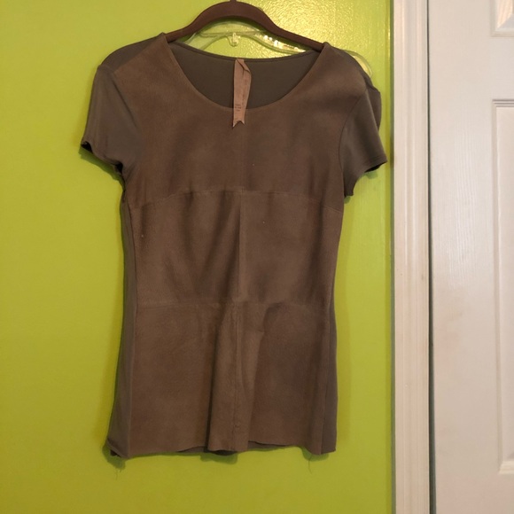 Bailey 44 green two textured top - Picture 1 of 2